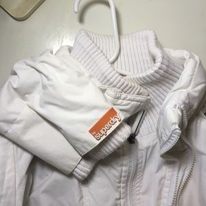 Superdry Jackets & Coats - Superdry women’s Windcheater (white, size M) Superdry Jackets & Coats - Superdry women’s Windcheater (white, size M)
